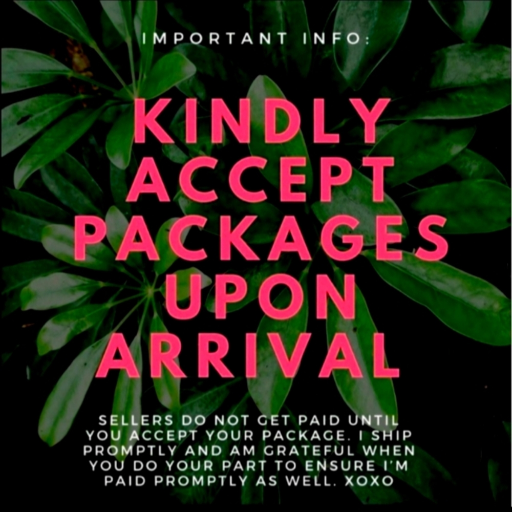 Please kindly accept orders